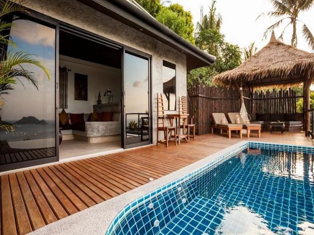 Koh Tao Heights Pool Villas Ngoại thất bức ảnh